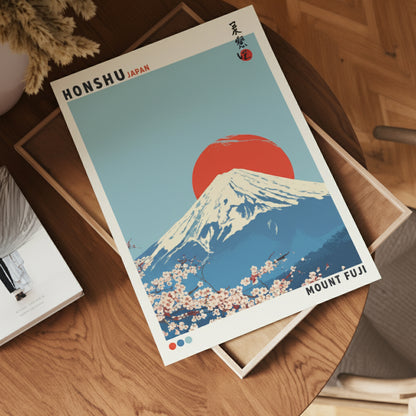 Vibrant Japanese Canvas Wall Art