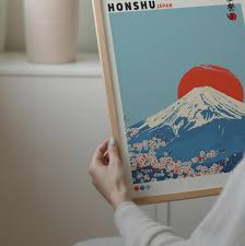 Vibrant Japanese Canvas Wall Art
