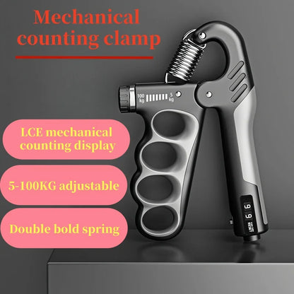 5-100kg Adjustable Grip Strength Trainer