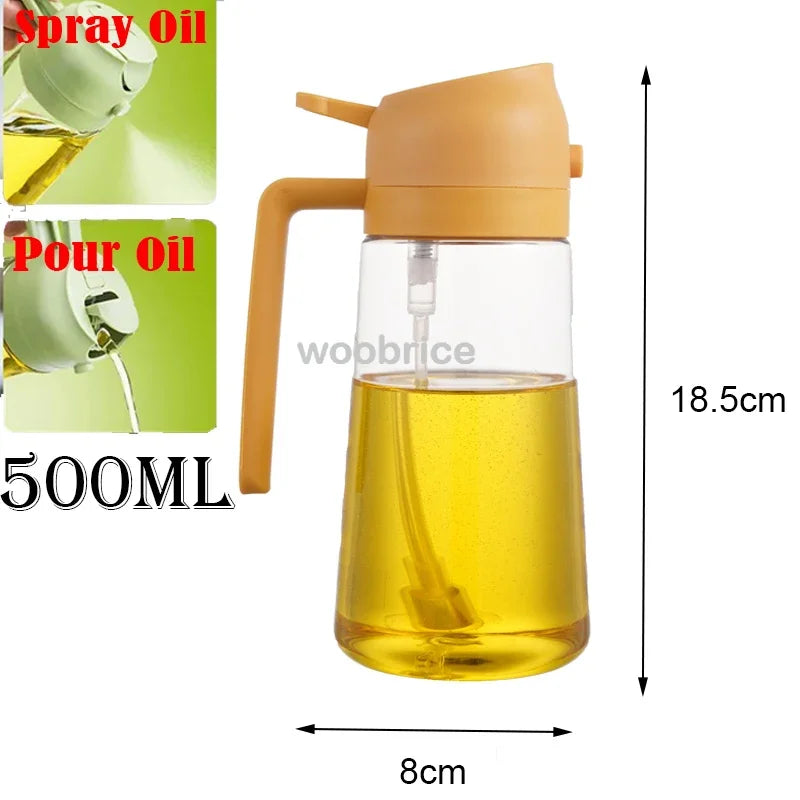 2-In-1 Oil Dispenser - Spray & Pour