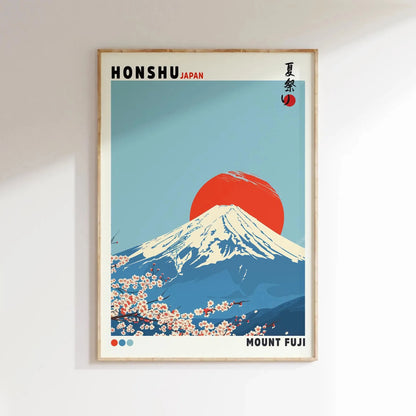 Vibrant Japanese Canvas Wall Art