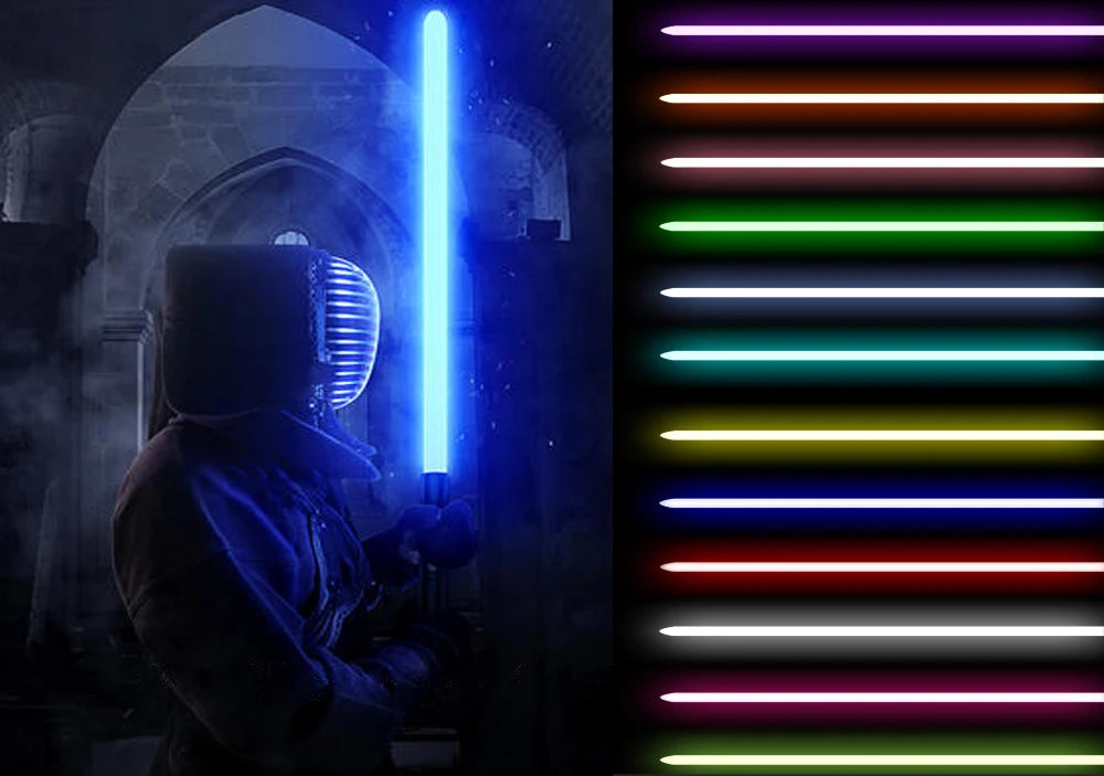 Colour Changing Metal Lightsabers with Added Sound Effects