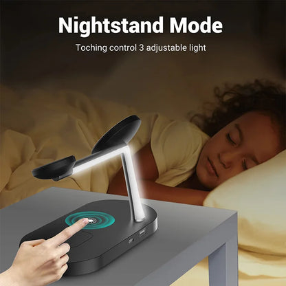 3 in 1 Wireless Charger Stand For Apple Products