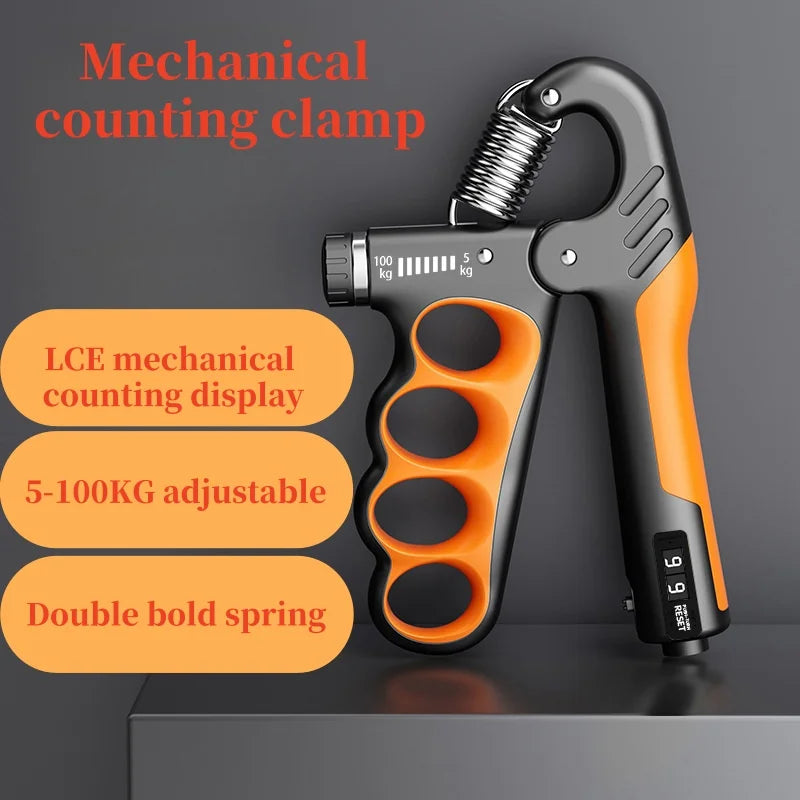 5-100kg Adjustable Grip Strength Trainer