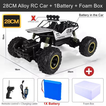 Extreme 4x4 All-Terrain Remote Control Crawler