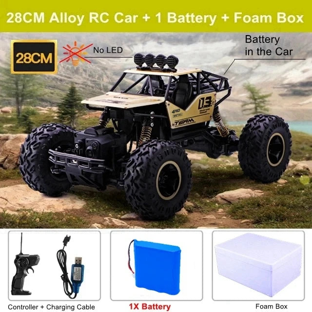 Extreme 4x4 All-Terrain Remote Control Crawler