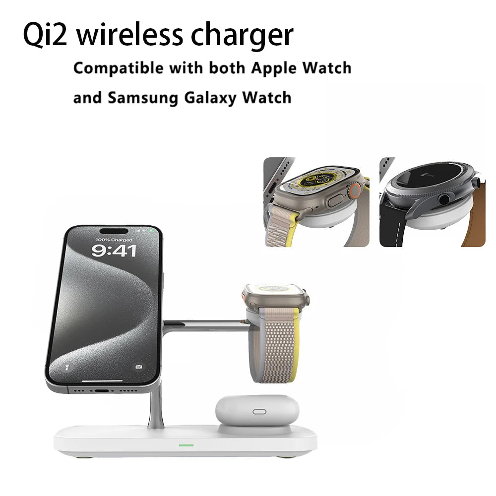 3 in 1 Wireless Charger Stand For Apple Products