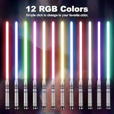 Colour Changing Metal Lightsabers with Added Sound Effects