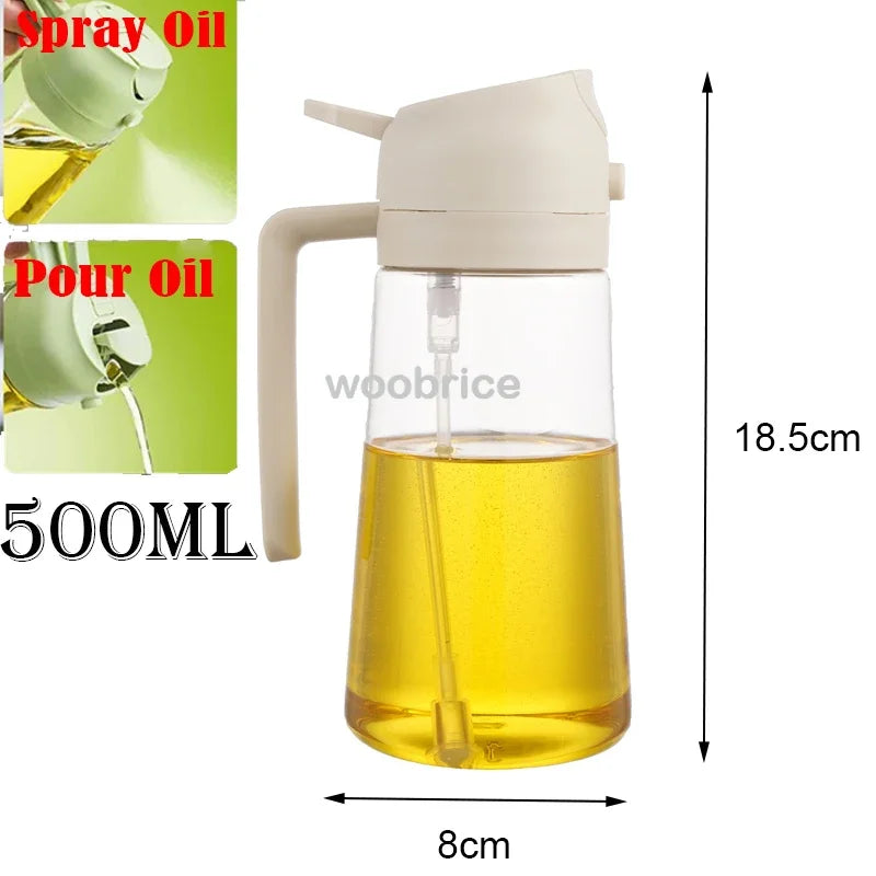 2-In-1 Oil Dispenser - Spray & Pour