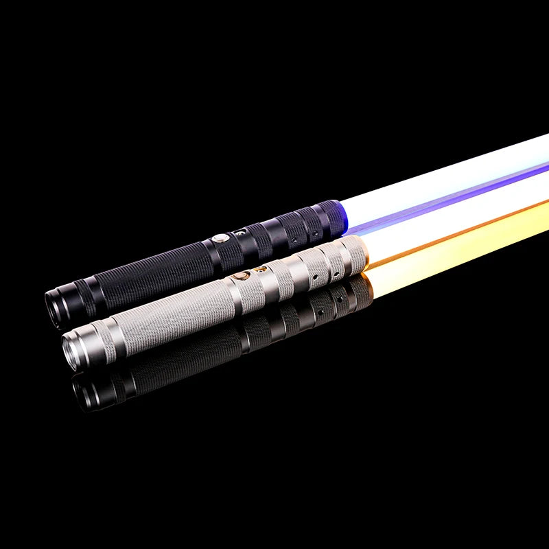 Colour Changing Metal Lightsabers with Added Sound Effects