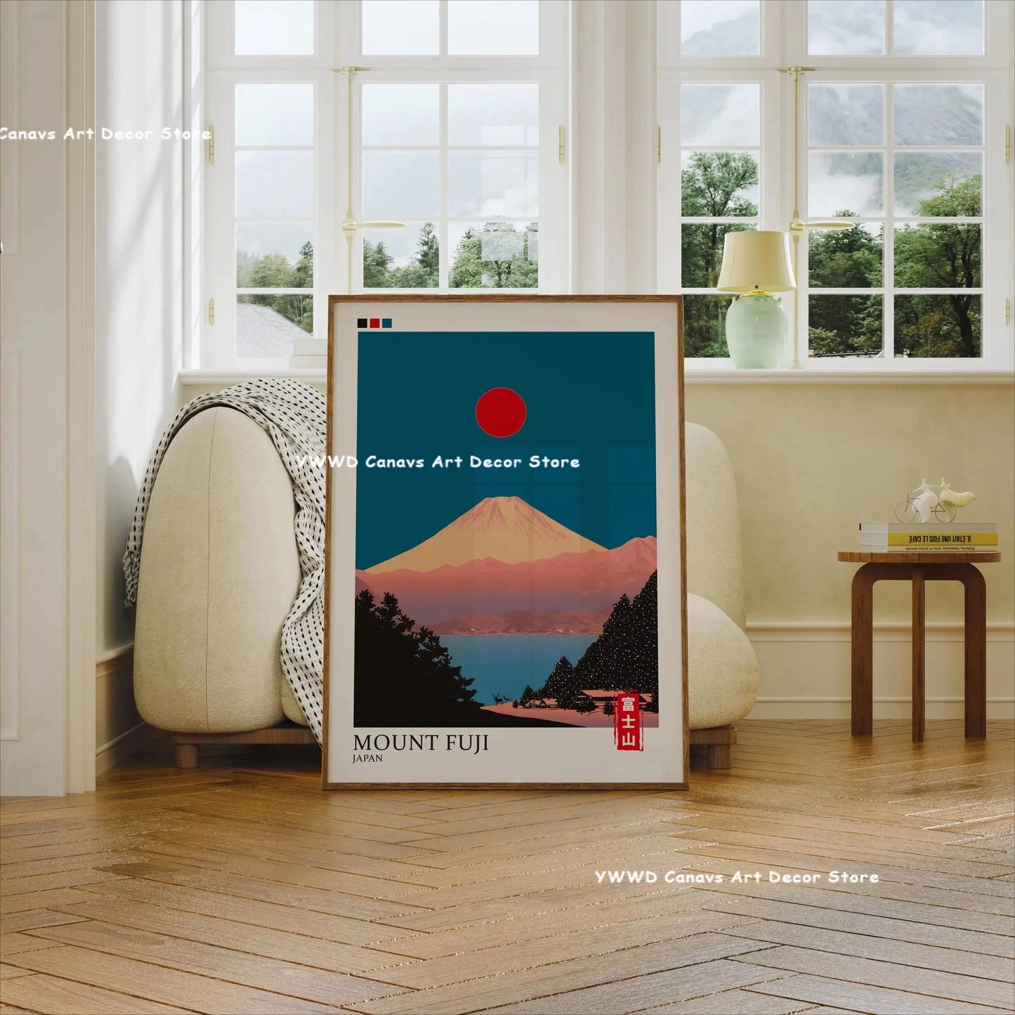 Vibrant Japanese Canvas Wall Art