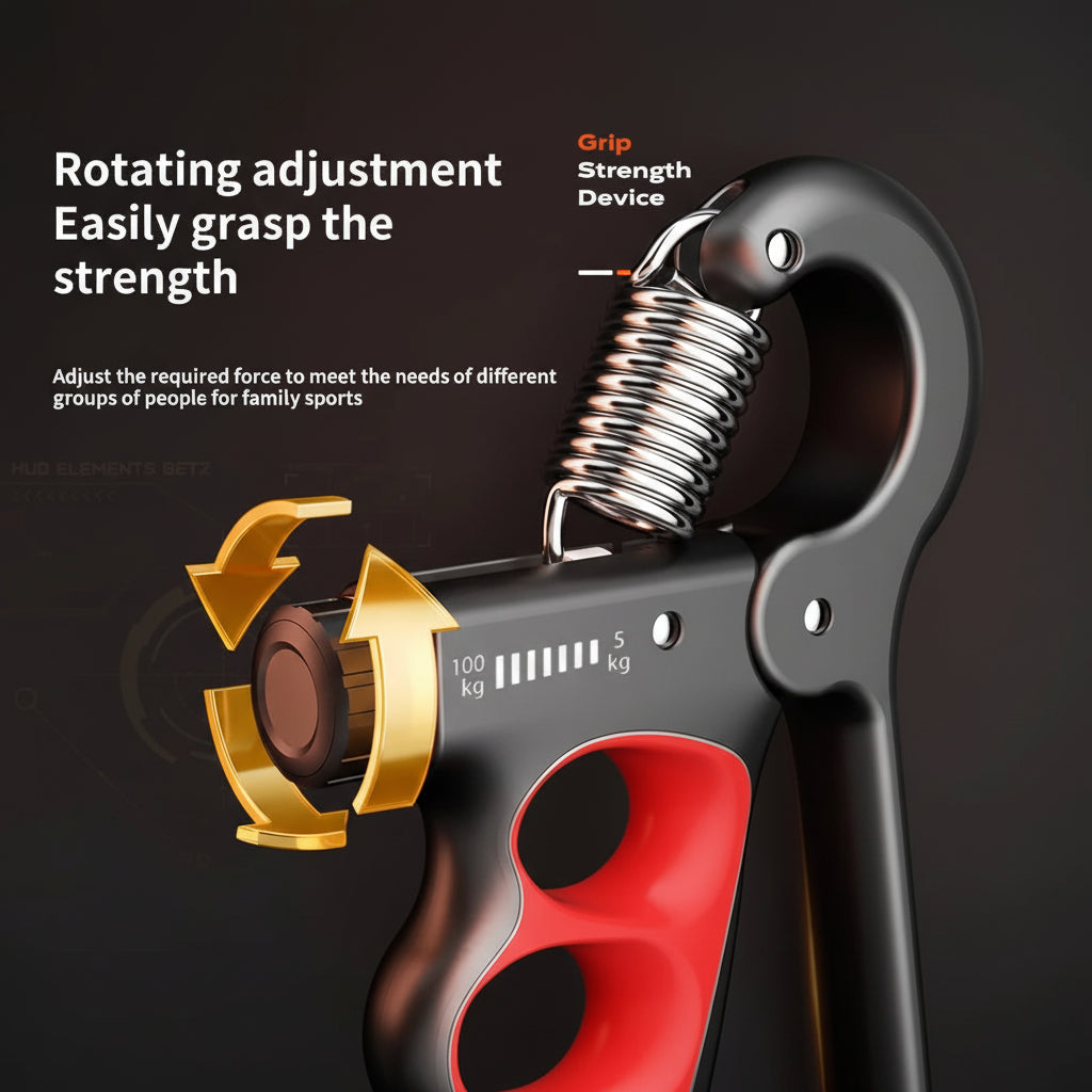 5-100kg Adjustable Grip Strength Trainer