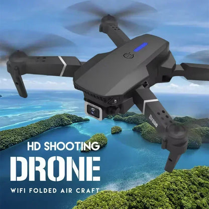 Foldable Helicopter RC Drone With 1080P HD 4K Video Camera