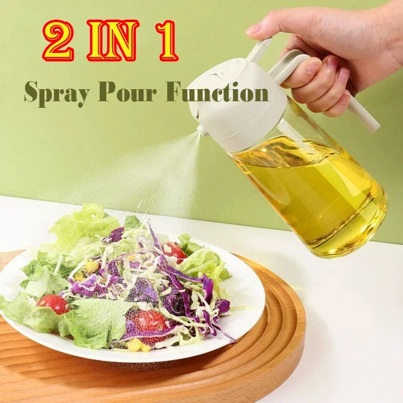 2-In-1 Oil Dispenser - Spray & Pour