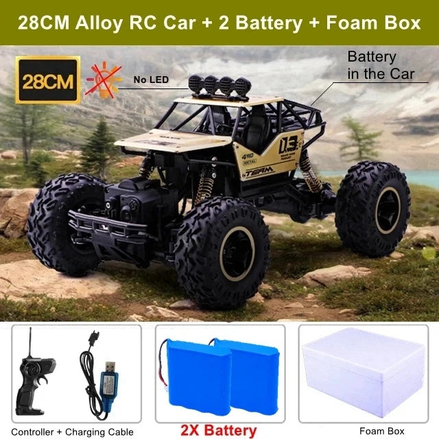 Extreme 4x4 All-Terrain Remote Control Crawler